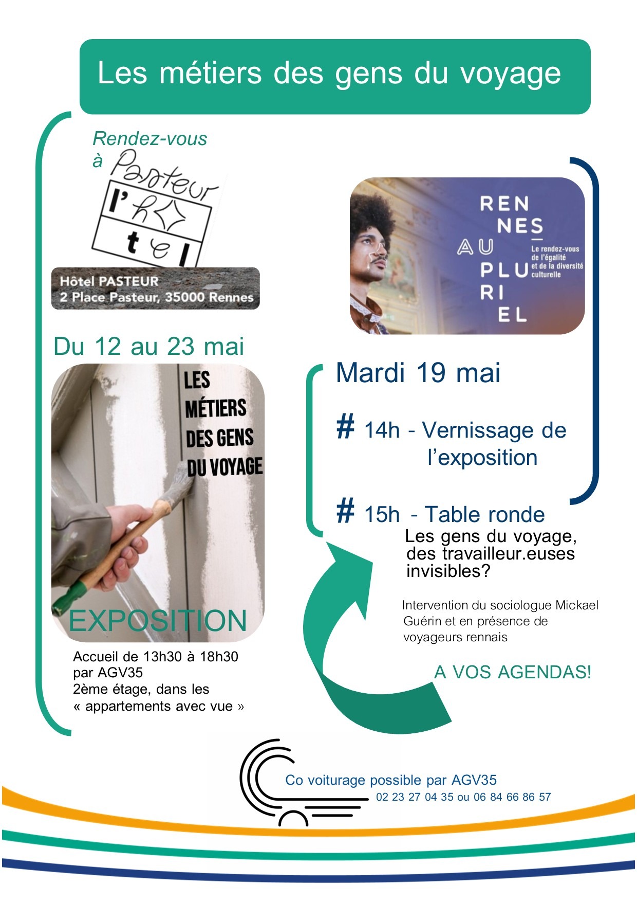 affiche expo+table ronde hotel pasteur