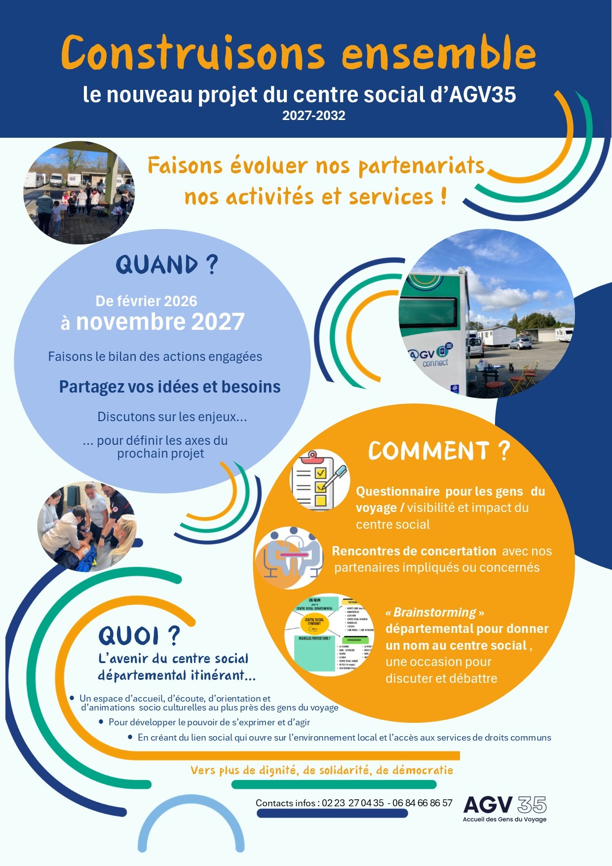 com renouvellement projet centre social